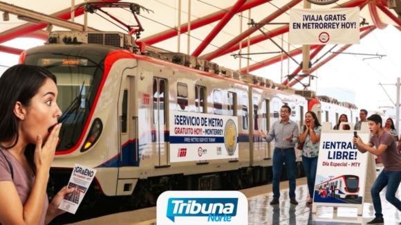 Metrorrey tendrá servicio gratuito durante las Fiestas Patrias el 15 y 16 de septiembre