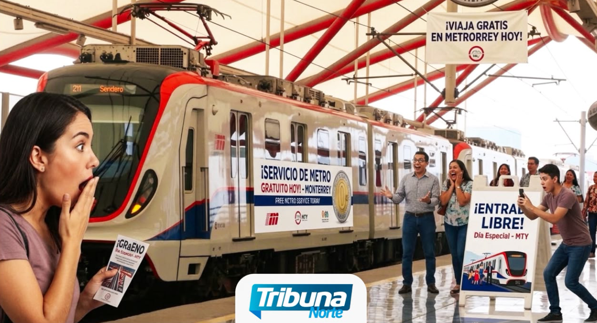 Anuncia Metrorrey servicio gratuito por Fiestas Patrias