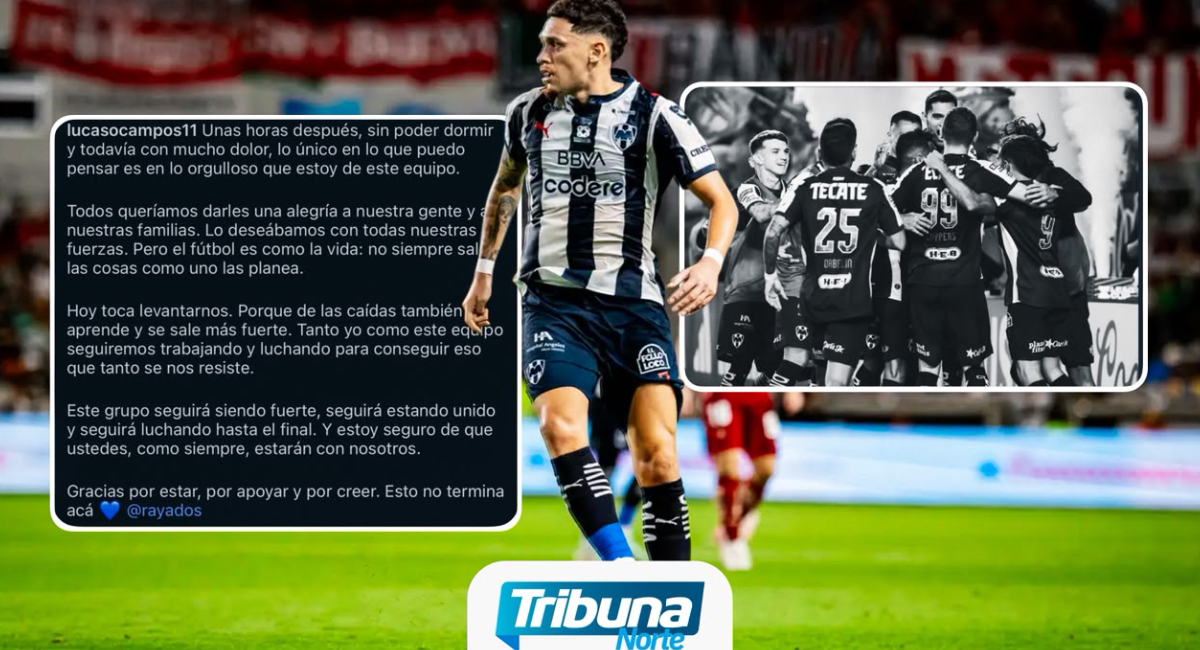 Lucas Ocampos llama a la resiliencia en Rayados tras caer en la Final de la Leagues Cup