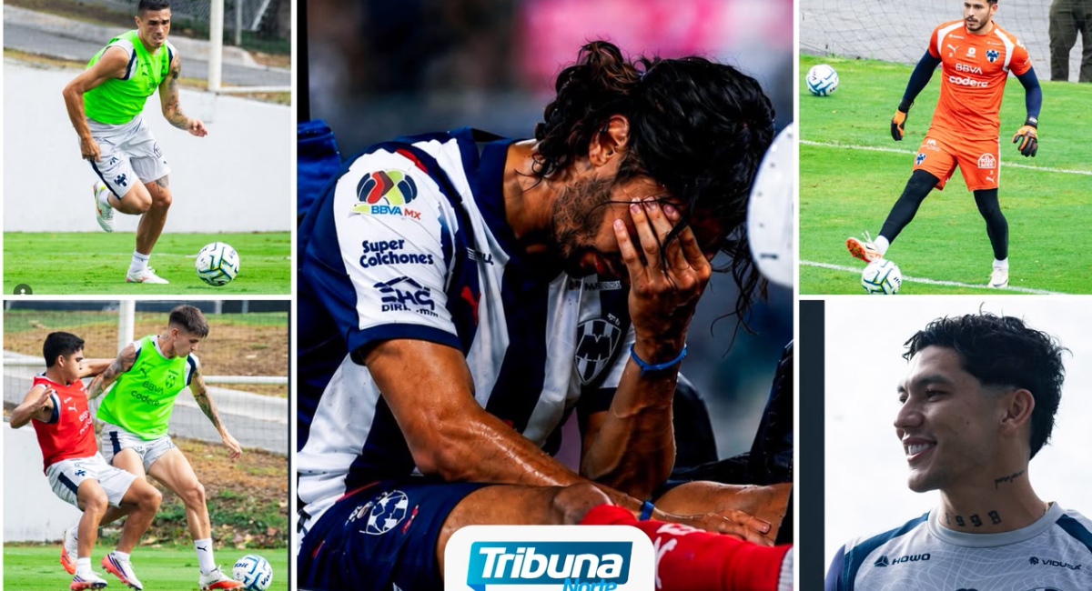 Rayados reanuda prácticas para el Clásico Regio 143 con Alonso Aceves trabajando por separado