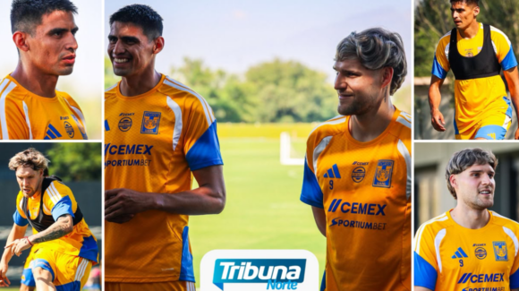 Con plantel completo, Tigres intensifica preparación para el Clásico Regio 143