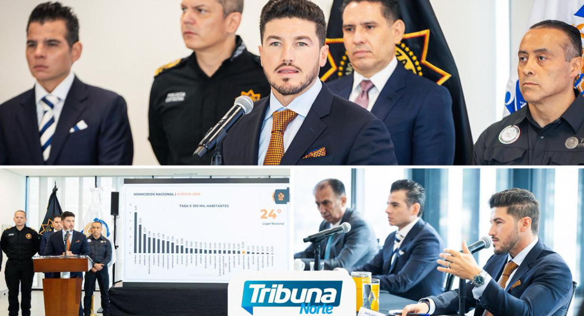 Nuevo León sale de la media nacional en homicidios y se coloca en la posición 24 del país