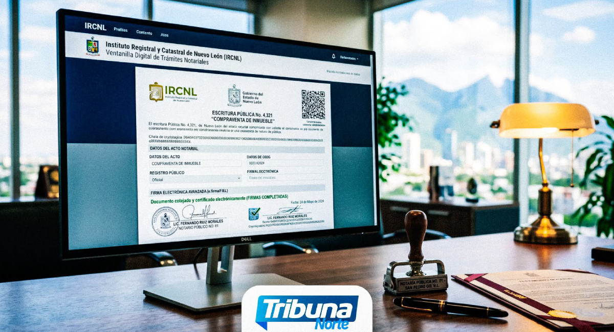 Colegio de Notarios impulsa nueva Ley del Notariado para modernizar la función digital en Nuevo León