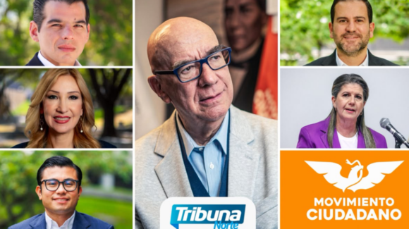 Dante Delgado confirma baraja de aspirantes de MC en NL para proceso electoral 2027