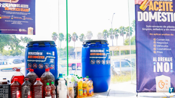 Eduardo Ortegón destaca avances de recolección de aceite con ‘Al Drenaje No’ en Monterrey