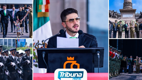 Samuel García llama a la unidad institucional durante desfile cívico-militar en NL