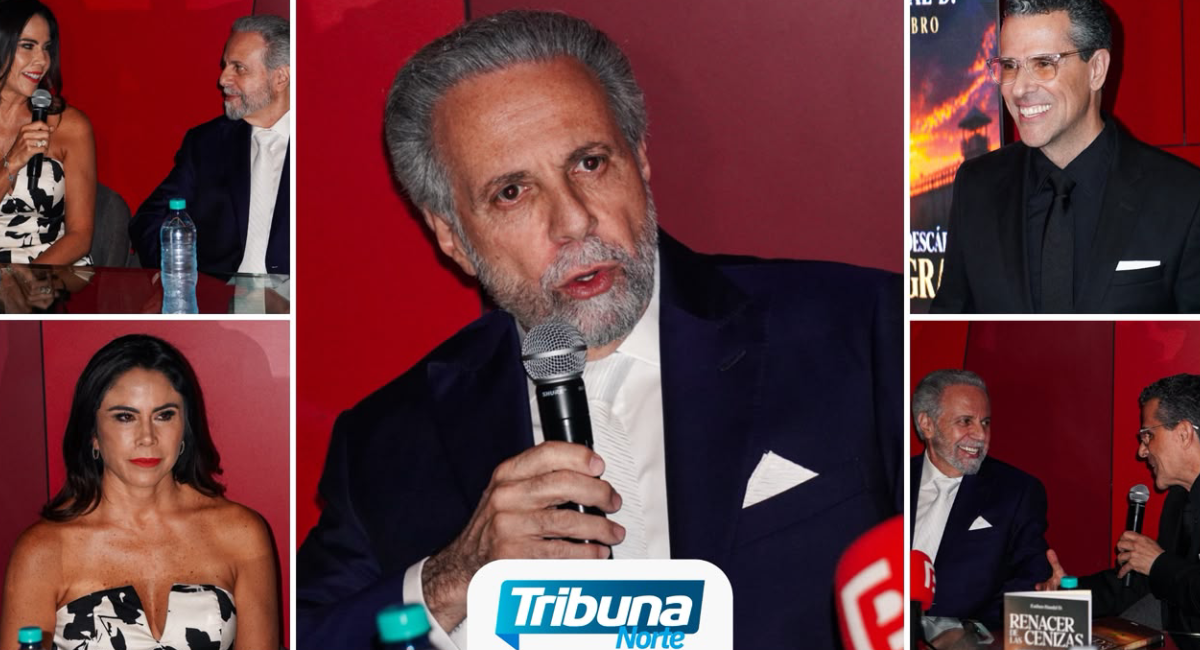 Estiben Handal Dabdoub debuta como escritor con la presentación de su obra testimonial ‘Renaciendo de las cenizas’