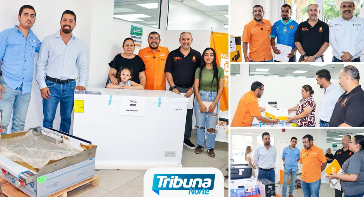 Secretaría del Trabajo fortalece a emprendedores de Nuevo León con entrega de equipamiento dentro del programa ‘Fomento al Autoempleo’