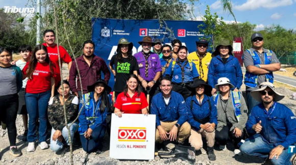 Gobierno de Monterrey y aliados plantan 120 árboles en Área Natural Protegida Parque Lago
