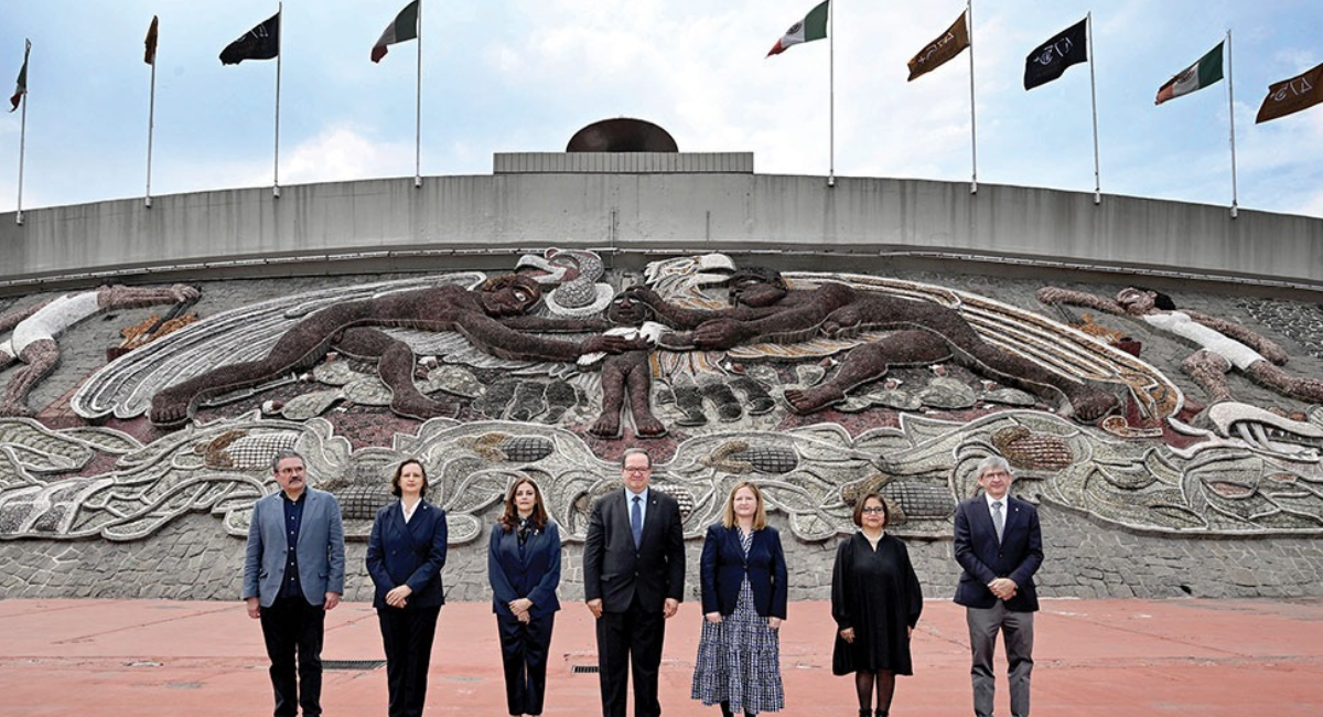 UNAM y embajada de Estados Unidos se unen para restaurar mural de Diego Rivera en CDMX