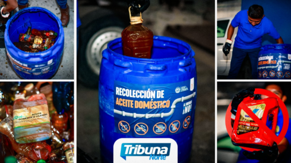 Agua y Drenaje de Monterrey recolecta 500 litros de aceite doméstico con ‘Al Drenaje No’