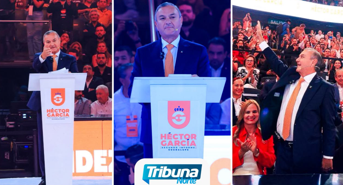Rinde Héctor García segundo informe destacando avances en Guadalupe y proyección mundialista