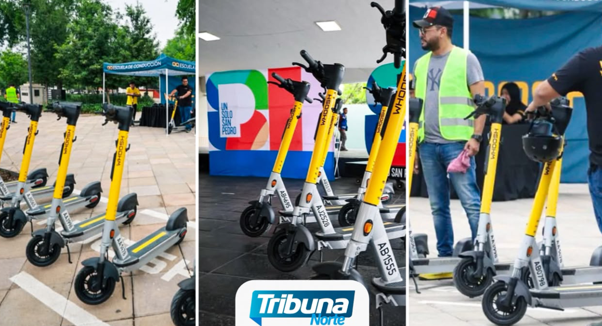 Por medio de consulta pública el municipio de San Pedro regulará la movilidad de scooters y bicicletas eléctricas