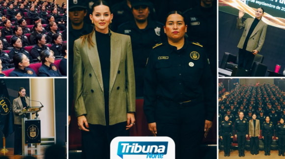 NL: Mariana Rodríguez destaca papel de mujeres en Fuerza Civil durante conferencia en UCS