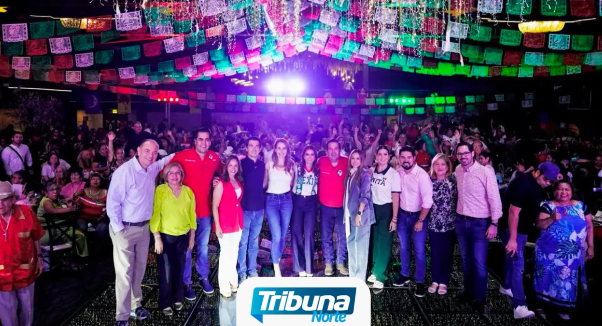 Encabeza dirigencia priista festejo con mil asistentes en Monterrey