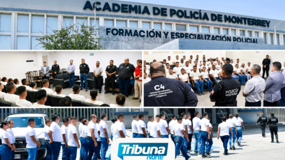 41 nuevos cadetes inician proceso de formación en la Policía de Monterrey