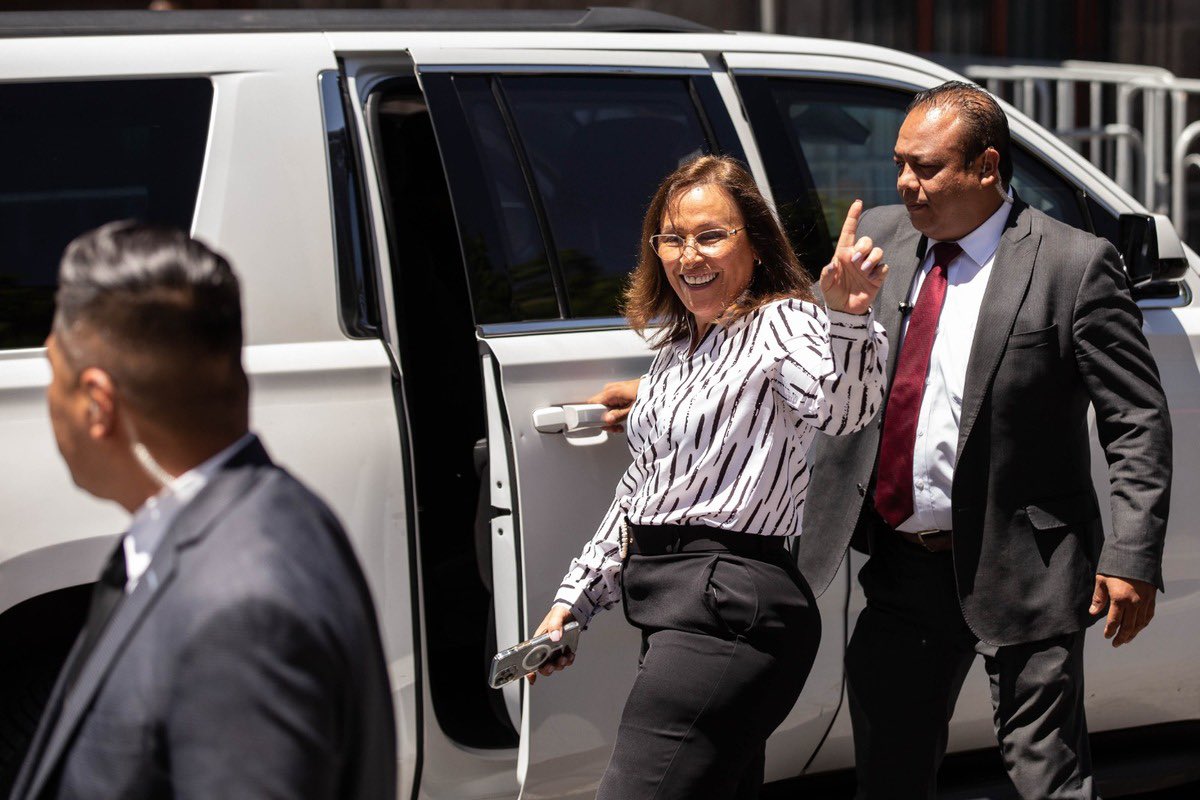 Gobernadora de Veracruz, Rocío Nahle, rechaza tener cuentas bancarias en Estados Unidos