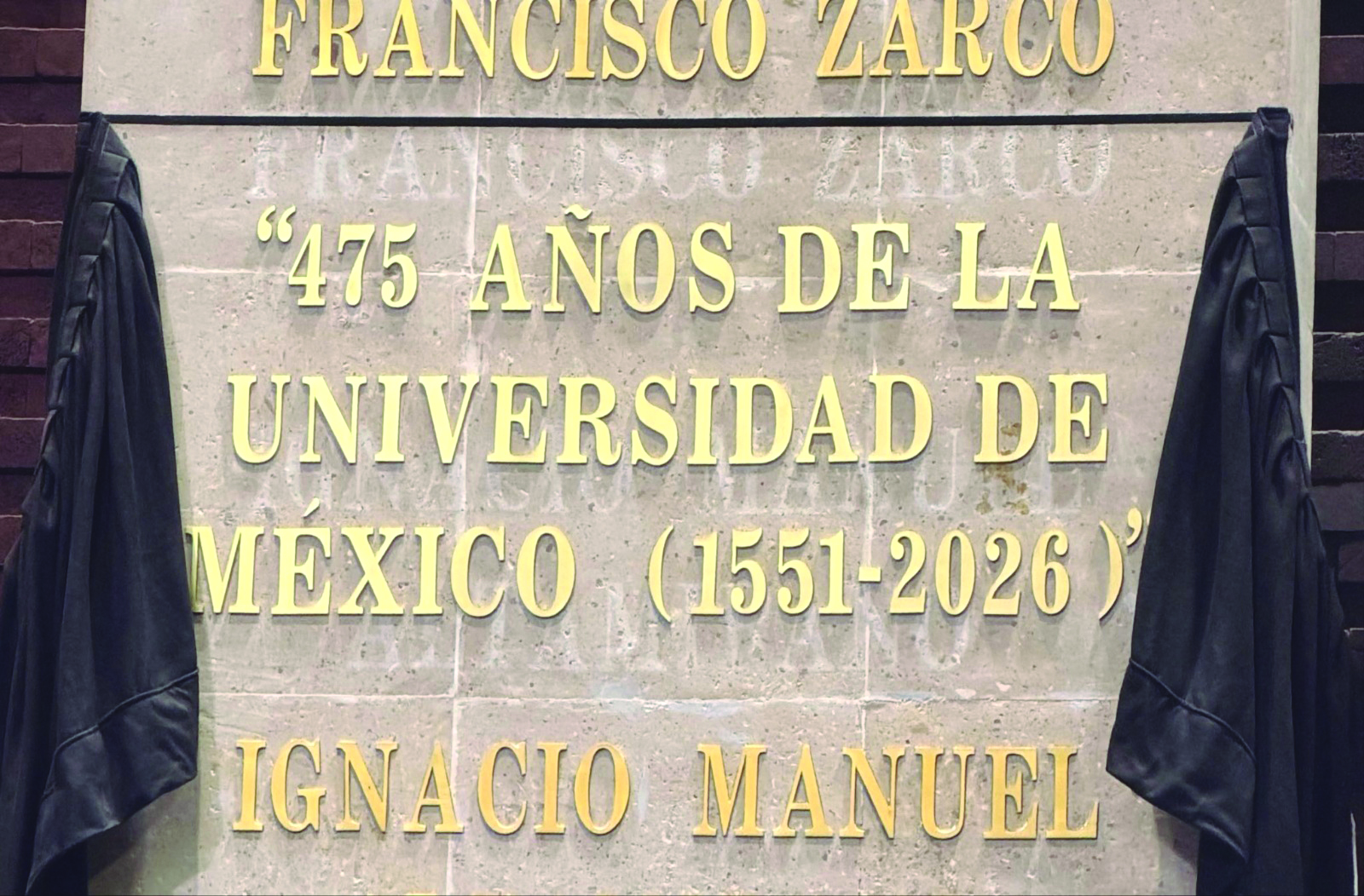 Celebran 475 años de la UNAM en San Lázaro