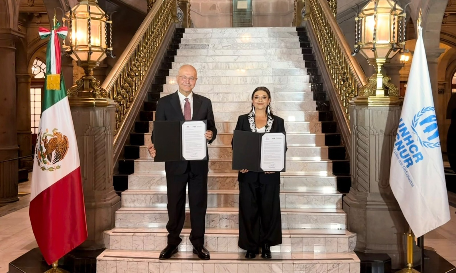 Clara Brugada refrenda compromiso de la Ciudad de México con refugiados