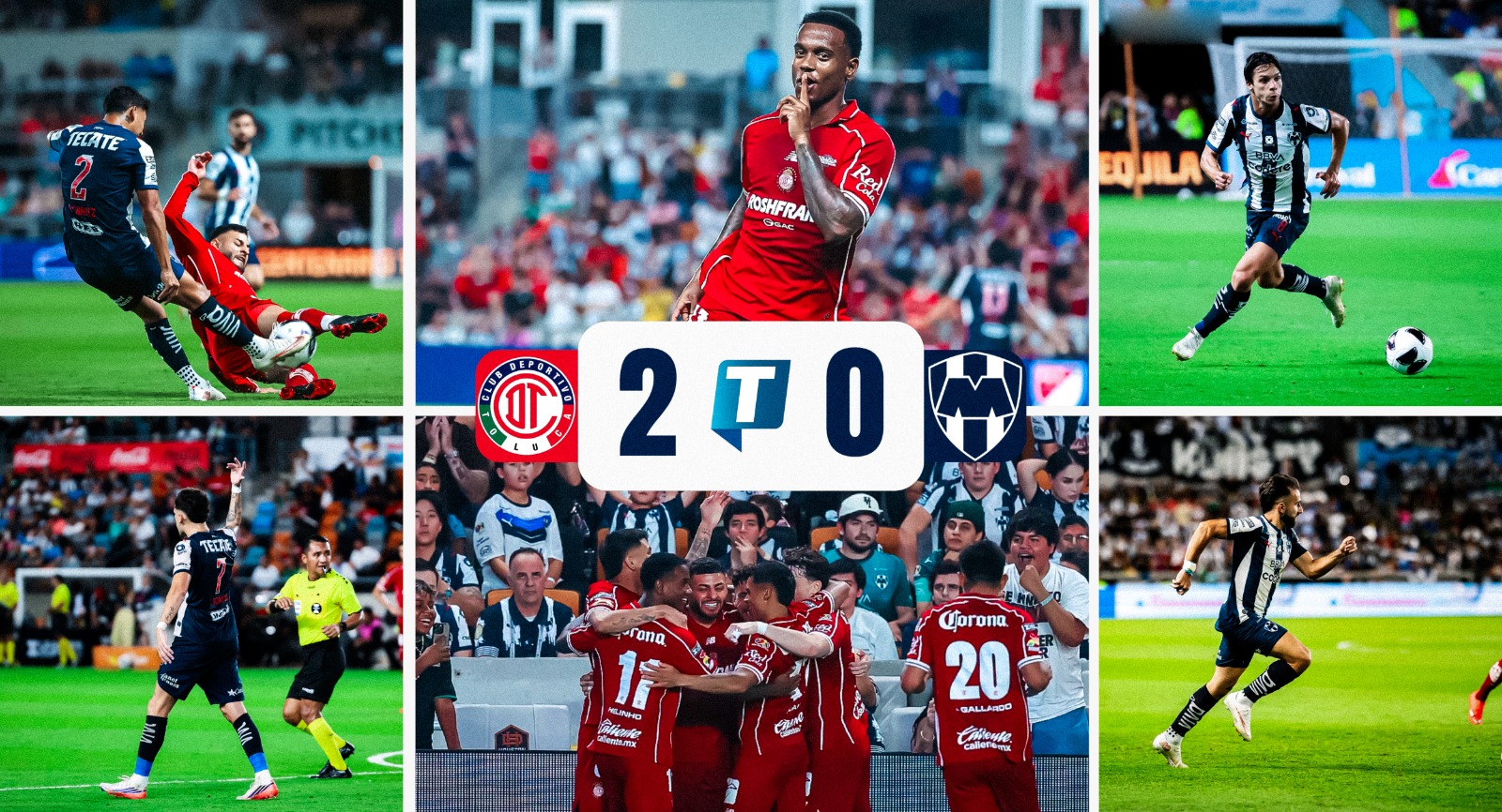 Toluca conquista la Leagues Cup 2026 tras imponerse a Rayados en Houston