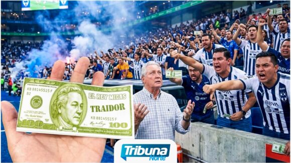Víctor Manuel Vucetich enfrenta rechazo en el ‘Gigante de Acero’ en Clásico Regio