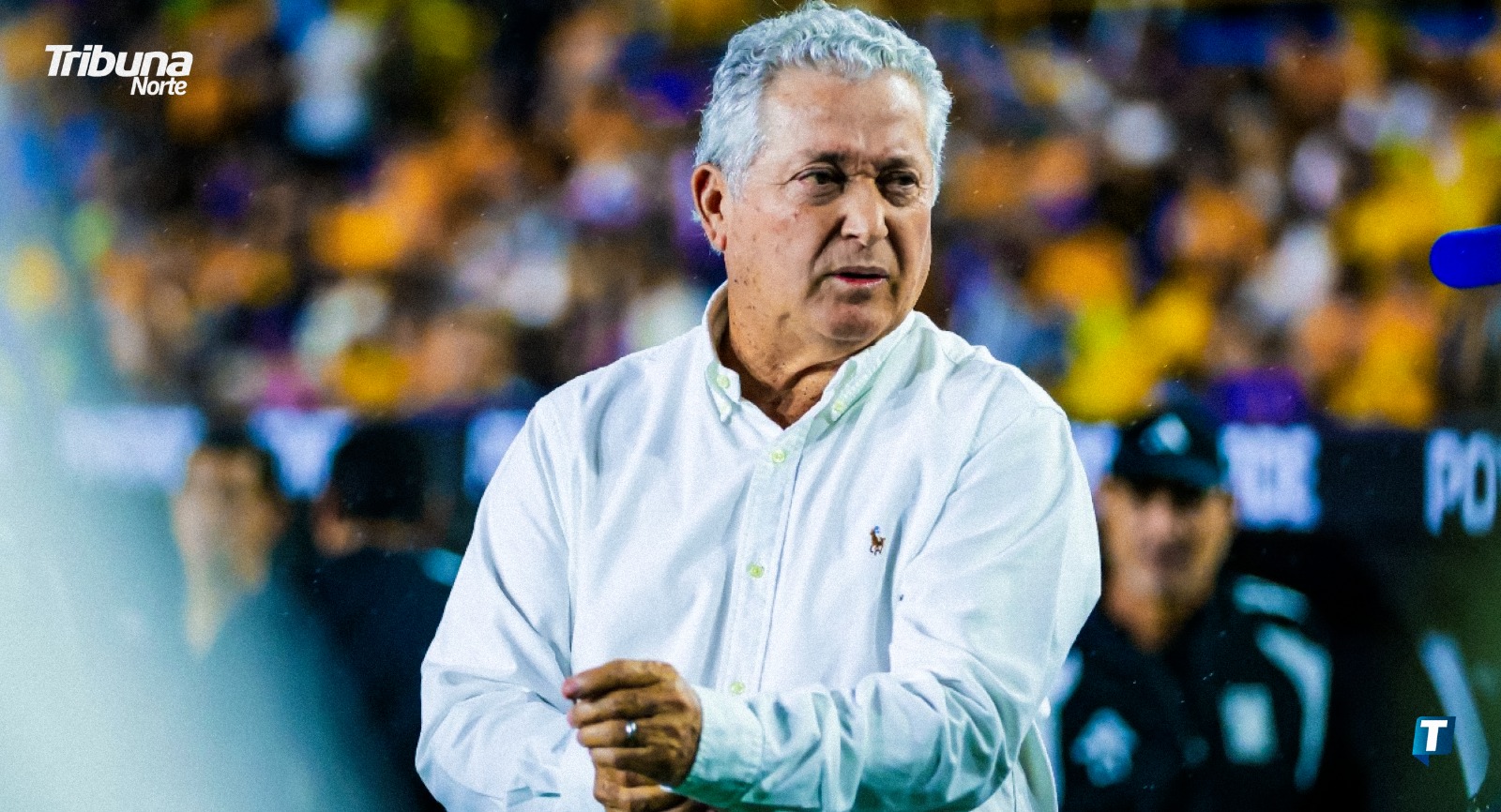 El director técnico de los Tigres de la UANL, Víctor Manuel Vucetich