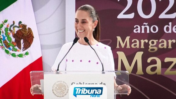 Presenta Claudia Sheinbaum informe de resultados en NL: Destaca tren de pasajeros, vivienda y soberanía ante EU