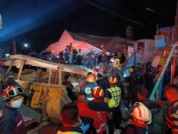 VIDEO: Explosión en una iglesia de Temascalcingo, Estado de México, deja 9 muertos y más de 20 heridos