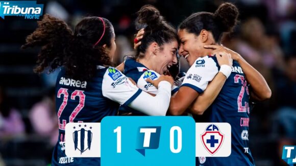 Monterrey derrota 1-0 a Cruz Azul y amarra su clasificación en la Liga MX Femenil