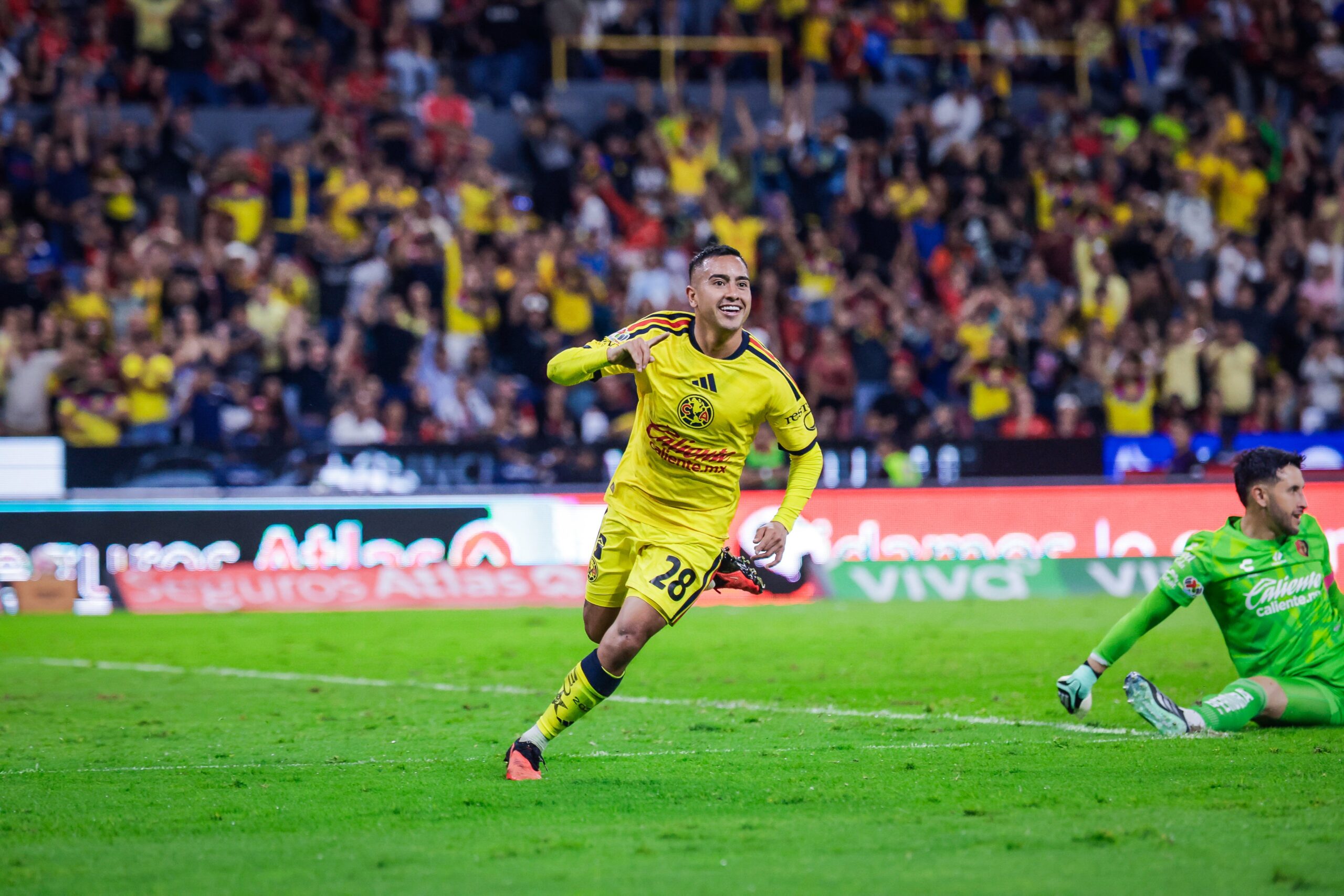 Liga MX: América golea 5-2 al Atlas y se afianza en la cima del Apertura 2026