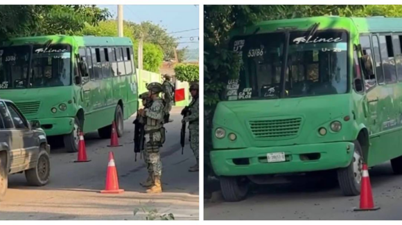 Ataque a balazos contra camión con estudiantes en Escuinapa deja herido al chofer; autoridades dicen que fue agresión directa