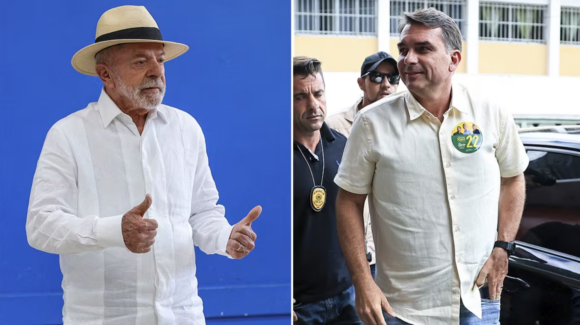 Lula y Flávio Bolsonaro avanzan a segunda vuelta en Brasil; la diferencia fue de menos del 2%