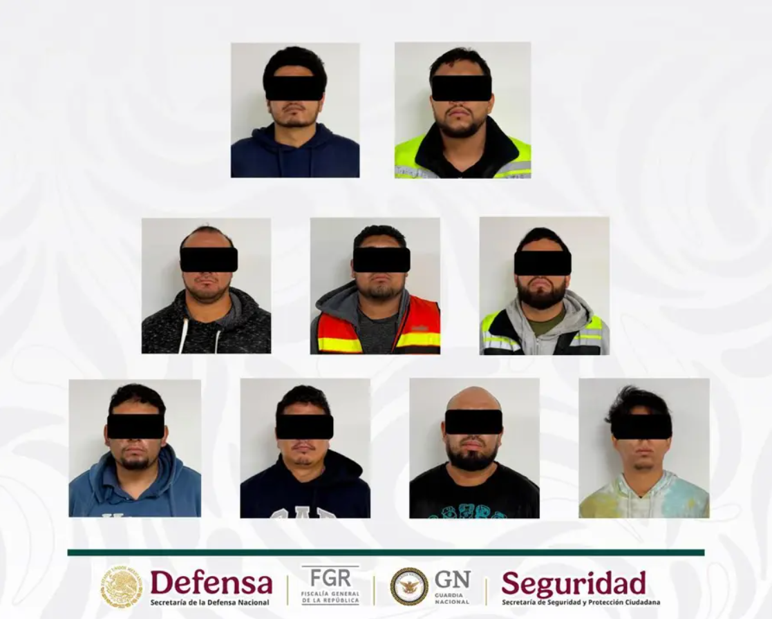 Harfuch anuncia detención de 9 personas vinculadas a robo de autotransporte federal en San Luis Potosí