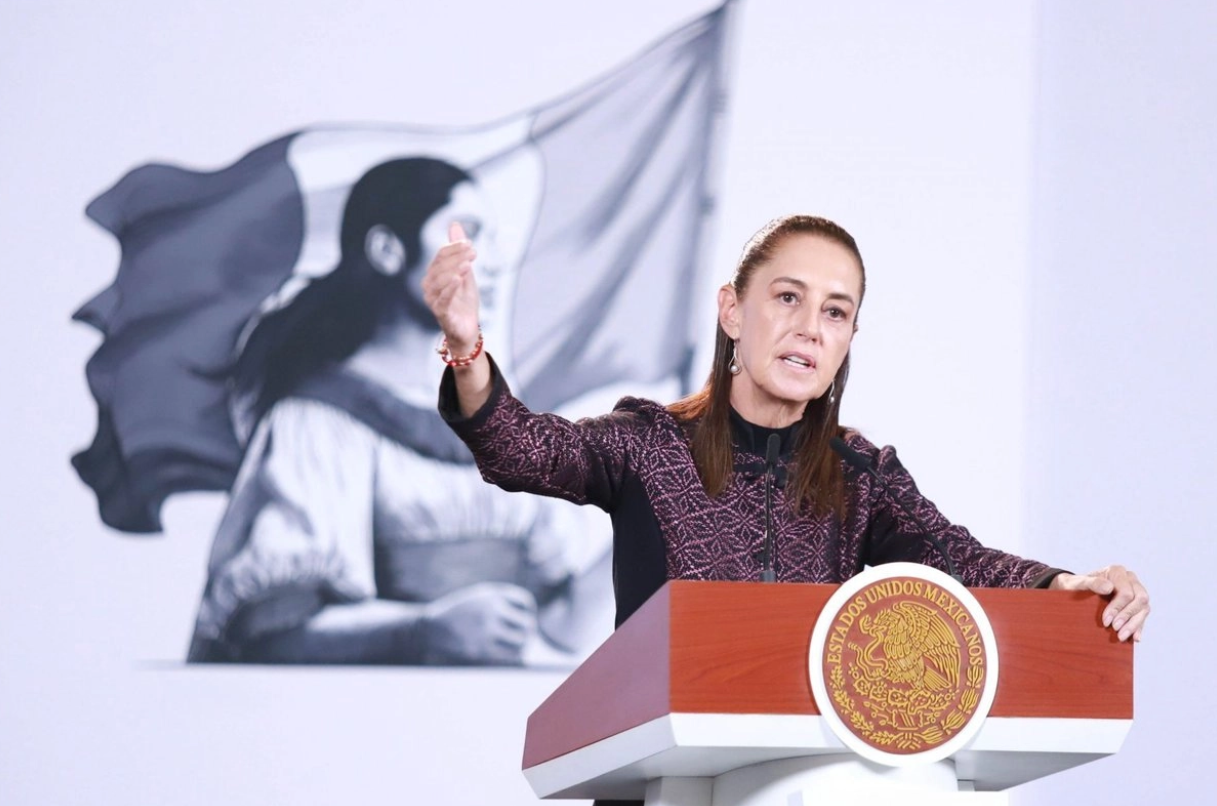 Sheinbaum cuestiona a Mauricio Kuri por invitar a embajador de EU a ceremonia de seguridad