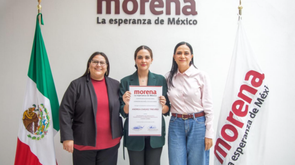 Morena designa a Andrea Chávez como coordinadora municipal de Ciudad Juárez