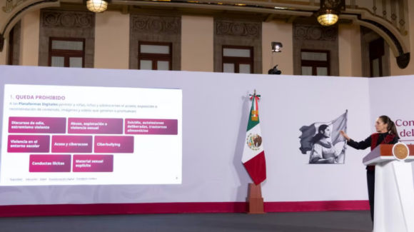 Sheinbaum presenta decreto para frenar violencia y acoso a niños en plataformas digitales