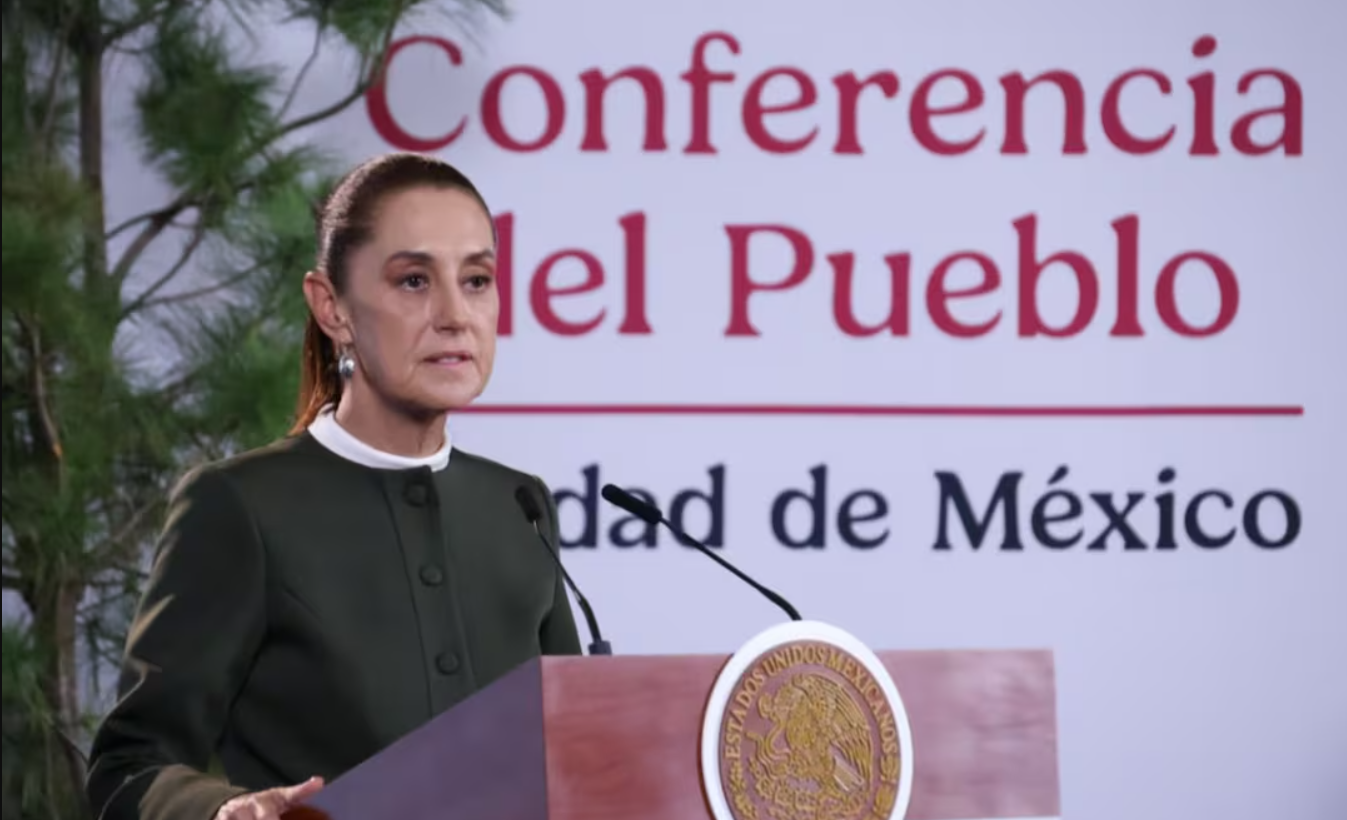Sheinbaum desea pronta recuperación al Papa León XIV tras cirugía por cáncer de pulmón