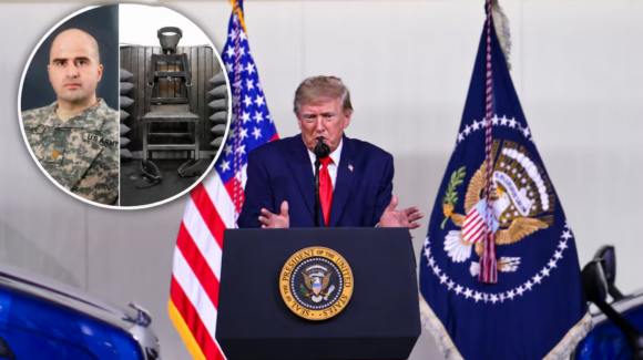 Trump cancela transmisión de ejecución de exmilitar condenado a muerte