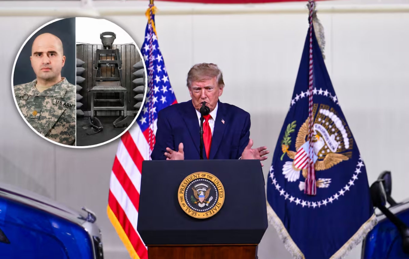 Trump cancela transmisión de ejecución de exmilitar condenado a muerte
