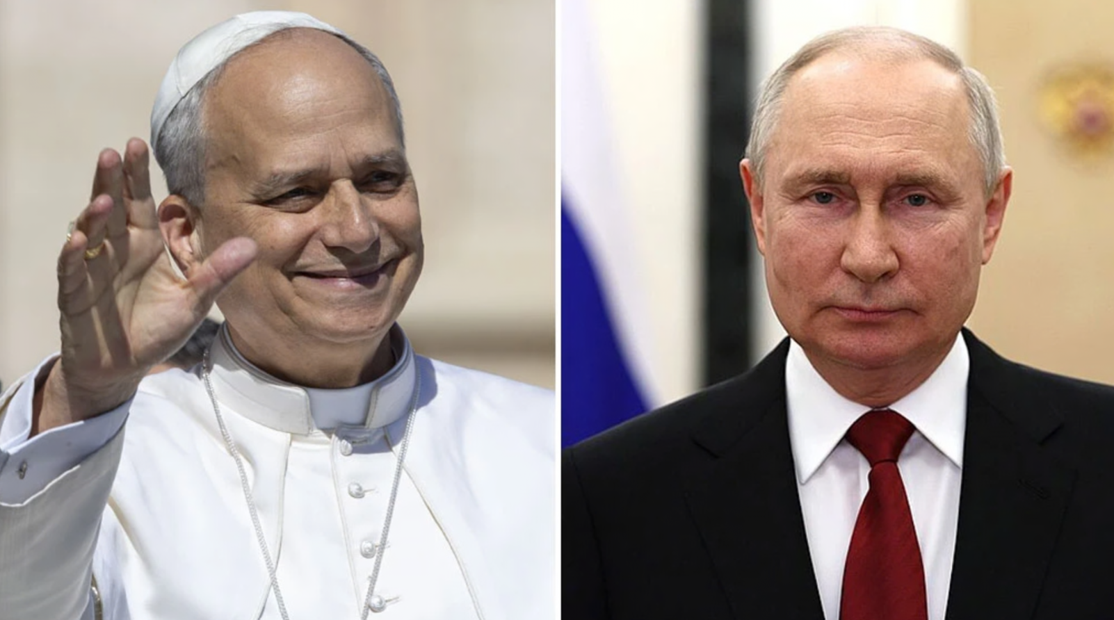Papa León XIV conversa por teléfono con Putin para pedir una tregua para evacuar civiles de Oleshky, Ucrania