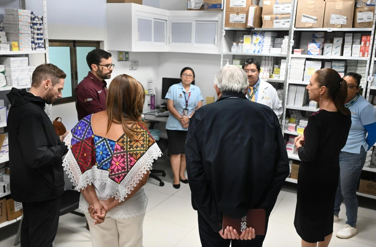 Sheinbaum atribuye a burocracia el desabasto de medicamentos y promete atender pendientes en hospitales públicos