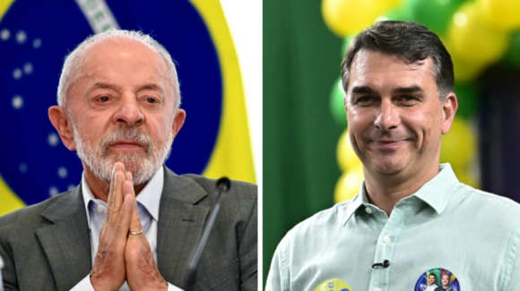 Lula y Flávio Bolsonaro cierran campañas en Brasil  con empate técnico en las encuestas