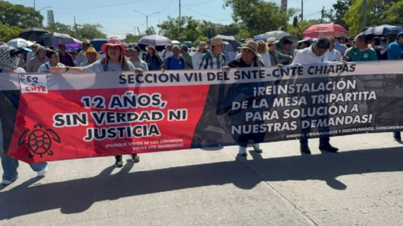 CNTE amenaza con paros de 48 y 72 horas en noviembre si Sheinbaum no retoma negociaciones