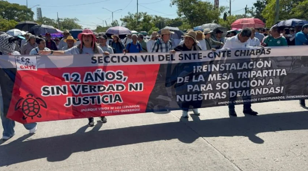 CNTE amenaza con paros de 48 y 72 horas en noviembre si Sheinbaum no retoma negociaciones