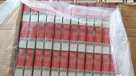 Aseguran 9.9 millones de cigarrillos apócrifos en la aduana de Lázaro Cárdenas, Michoacán; FGR ya investiga