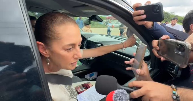 Claudia Sheinbaum promete resolver demandas médicas y desabasto de medicamentos en hospitales