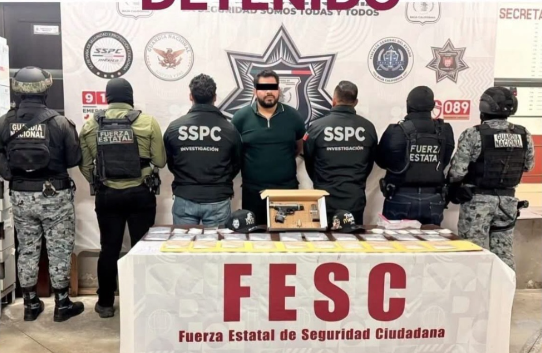 Detienen en Rosarito a ‘El 500’, presunto operador del Cártel de Sinaloa en Tijuana