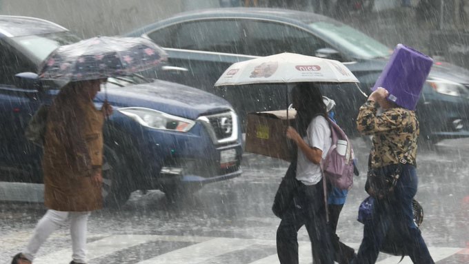 ¡Alerta en CDMX! Lluvias fuertes, granizo y viento provocan caos vial este sábado