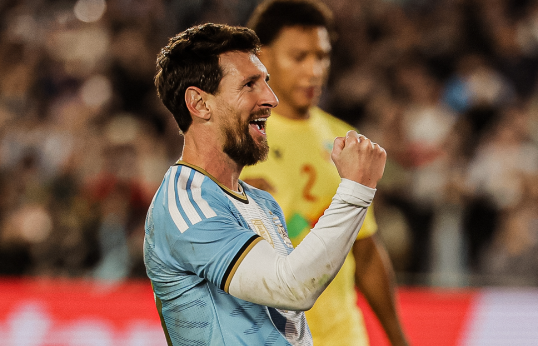 Messi se despide de Argentina con gol y triunfo 3-0 ante Benín en el Monumental