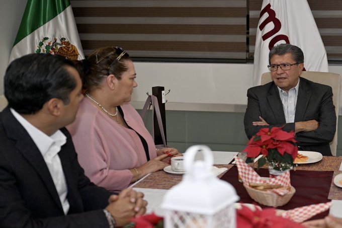 Monreal admite que Morena conocía desde hace seis meses investigaciones contra Guadalupe Taddei